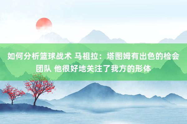 如何分析篮球战术 马祖拉：塔图姆有出色的检会团队 他很好地关注了我方的形体