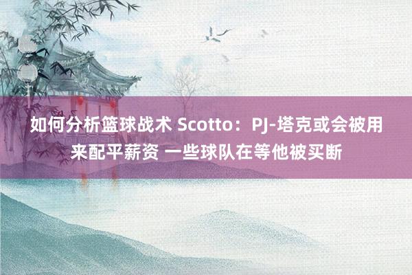 如何分析篮球战术 Scotto：PJ-塔克或会被用来配平薪资 一些球队在等他被买断